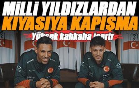 Arda Güler ve İrfan Can Kahveci'nin bol kahkahalı tahmin kapışması