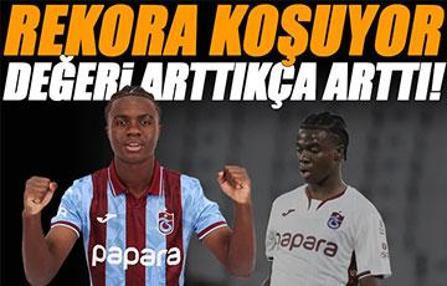 Trabzonsporlu Oulai milli formayı giydi, değerini katladı! Yeni satış rekoru beklentisi