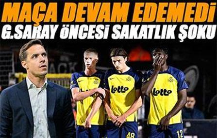 Maça devam edemedi! Union Saint-Gilloise'ye Galatasaray maçı öncesi kötü haber