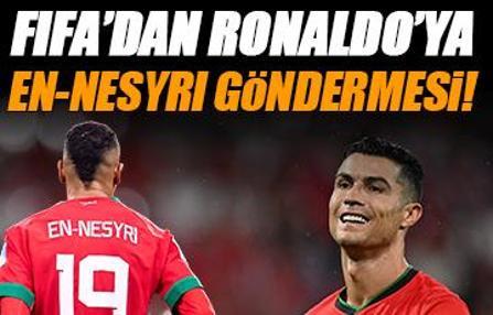 FIFA, Cristiano Ronaldo'ya En-Nesyri ile mesaj verdi!