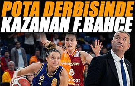 Pota derbisinde kazanan Fenerbahçe | Galatasaray - Fenerbahçe maç sonucu: 71-75
