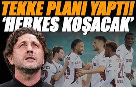 Fatih Tekke planı belirledi! Önde pas, hızlı başlangıç