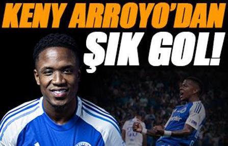 Eski Beşiktaşlı Keny Arroyo'dan muhteşem gol: Tavana astı