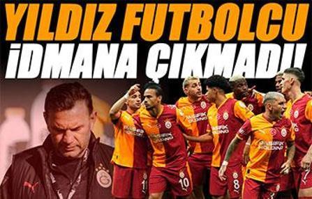 Galatasaray'da yıldız isim son idmana çıkmadı! Kritik maç öncesi kötü haber