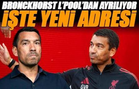 Van Bronckhorst'un yeni adresi! Liverpool'dan ayrılıyor