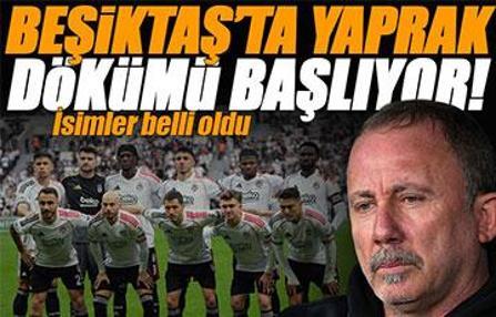 Beşiktaş'ta yolcu listesi! Devre arasında gönderilecek futbolcular netleşti