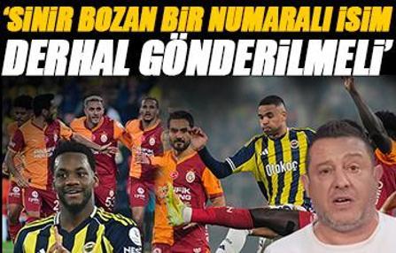 Nihat Kahveci Fenerbahçe-Galatasaray derbisi sonrası bombaladı 'Sinir bozuyor hemen gönderilmeli'