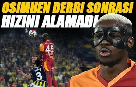 Osimhen Fenerbahçe-Galatasaray derbisi sonrası hızını alamadı! Peş peşe paylaşımlar