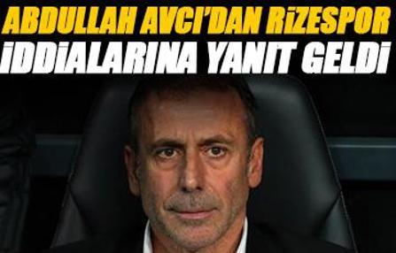 Abdullah Avcı'dan Çaykur Rizespor açıklaması