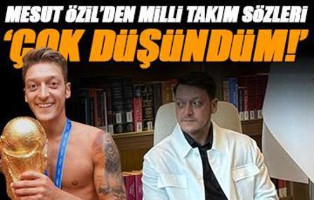Almanya ile Dünya Kupası'nı kazanan Mesut Özil: Türkiye'yi seçseydim...