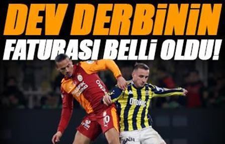 Dev derbinin PFDK sevkleri açıklandı!