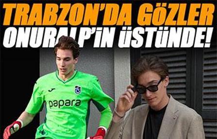 Trabzonspor'da gözler genç kaleci Onuralp Çevikkan'da
