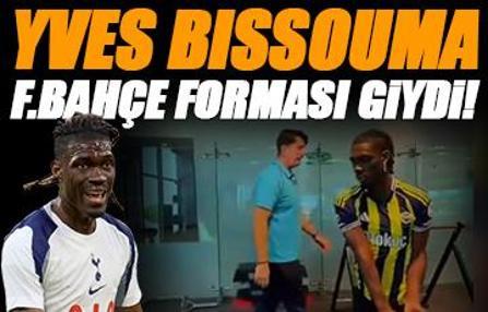 Yves Bissouma Fenerbahçe forması giydi! Antrenman görüntüsü dikkat çekti
