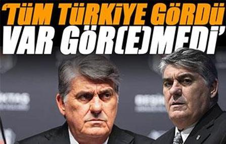 Beşiktaş'tan, Galatasaray maçı için paylaşım: 'Tüm Türkiye gördü, VAR gör(e)medi!'