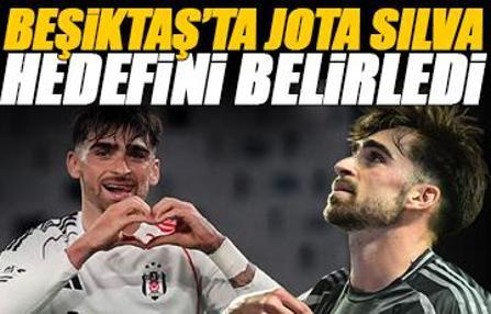 Beşiktaş'ın yıldızı Jota Silva hedefini belirledi!