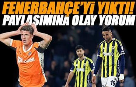Bertuğ Yıldırım, Fenerbahçe'yi zirveden kopardı! Galatasaraylı futbolcu yorum yaptı