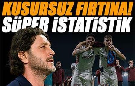 Kusursuz Fırtına! Süper istatistik