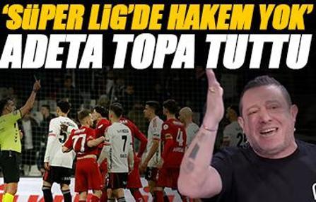 Nihat Kahveci Beşiktaş-Gaziantep FK maçı sonrası topa tuttu 'Bu ligde hakem falan yok'
