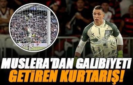 Muslera kalesinde devleşti! Galibiyeti getiren kurtarış