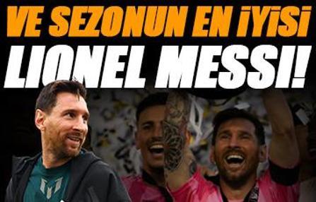 Lionel Messi, Amerika'da MVP seçildi! Ödülünü aldı