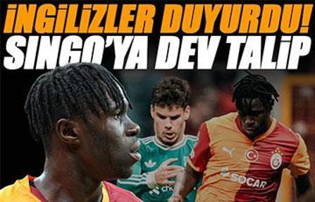 Galatasaray'da Singo'ya dev talip! İngiliz basını duyurdu