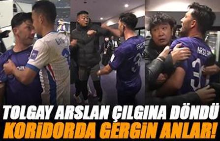 Tolgay Arslan zor sakinleştirildi! Devre arasında gergin anlar