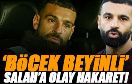 Mohamed Salah'a hakaret gibi sözler: Böcek beyinli...