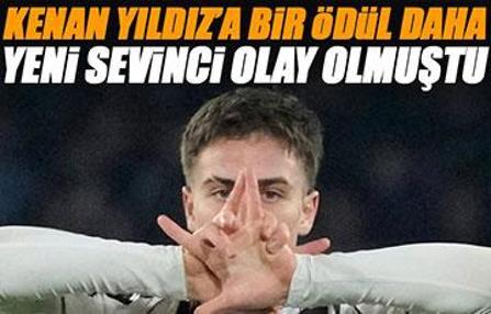 Kenan Yıldız'a bir ödül daha! Yeni sevinci olay olmuştu...