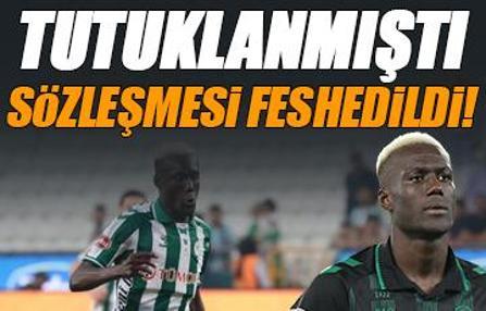 Sözleşmesi feshedildi! Bahis operasyonunda tutuklanmıştı...