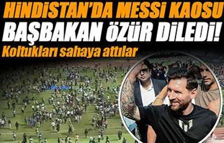 Hindistan'daki Messi etkinliğinde izdiham! Başbakan özür diledi