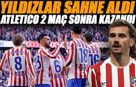 Yıldızlar sahne aldı! Atletico Madrid 2 maç sonra kazandı | Atletico Madrid - Valencia maç sonucu: 2-1
