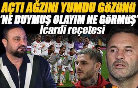 Hasan Şaş Antalyaspor-Galatasaray maçı sonrası bombaladı 'Ne duymuş olayım ne görmüş olayım' | Icardi için reçeteyi yazdı