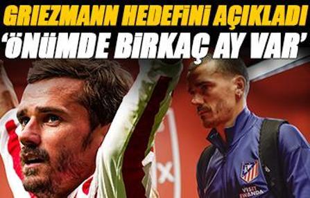 Atletico Madrid'in golcüsü Griezmann hedefini açıkladı 'Kupa kazanmak istiyorum'