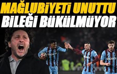 Trabzonspor mağlubiyeti unuttu! Bileği bükülmüyor