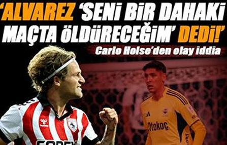 Samsunsporlu yıldızdan Fenerbahçe maçı sonrası Edson Alvarez itirafı! 'Seni bir dahaki maçta öldüreceğim dedi'