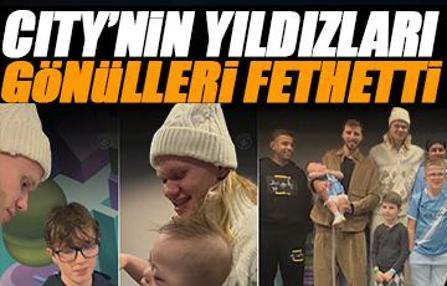 Manchester City'nin yıldızlarından alkış toplayan hareket