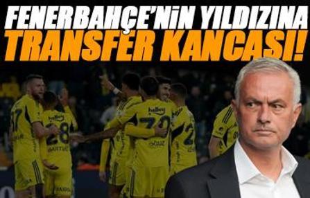 Fenerbahçe'nin yıldızına Mourinho'dan transfer kancası