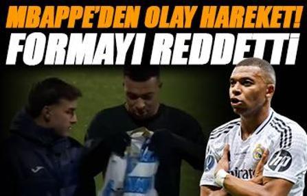 Kylian Mbappe kendisine verilen formayı reddetti! Sosyal medyada gündem oldu