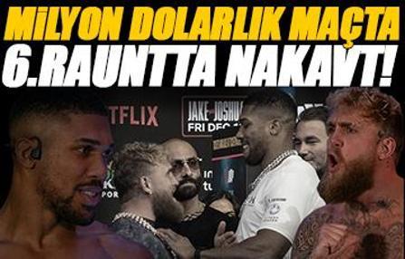 6. rauntta nakavt: Milyon dolarlık Jake Paul-Anthony Joshua maçının kazananı belli oldu