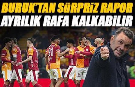 Galatasaray'da Okan Buruk'ta sürpriz rapor! Ayrılığa kesin gözüyle bakılıyordu