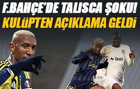 Fenerbahçe'de Anderson Talisca şoku! Açıklama geldi...