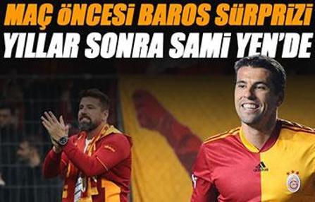 Galatasaray'ın unutulmaz golcüsü Milan Baros yeniden Sami Yen'de
