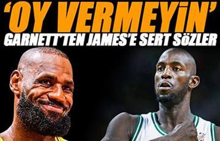 Kevin Garnett, LeBron James’i hedef aldı! ‘Oy vermeyin’