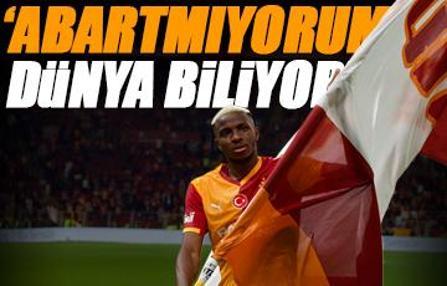 Victor Osimhen, Galatasaray taraftarlarına Fas'tan seslendi! 'Abartmıyorum, bütün dünya biliyor!