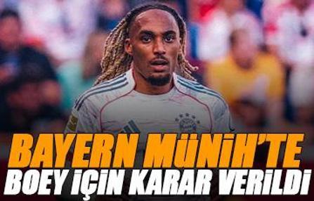 Bayern Münih'te Sacha Boey için karar verildi: İşte bonservis bedeli