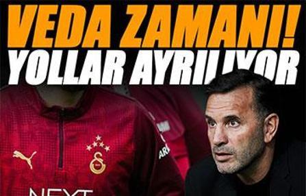 Galatasaray'da veda zamanı: Devre arasında ayrılıyor