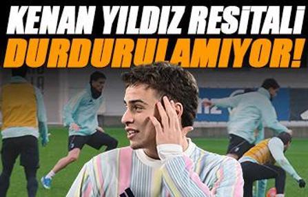 Kenan Yıldız muhteşem bir golle antrenmanda şov yaptı!