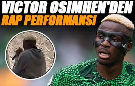 Osimhen'den şaşırtan performans! Kampın neşesi oldu