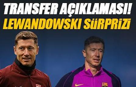 Robert Lewandowski'den transfer açıklaması! Fenerbahçe'ye geliyor mu?
