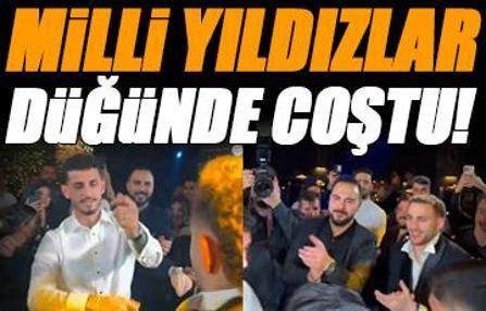 Samet Akaydin dünyaevine girdi: Milli yıldızlar düğünde coştu
